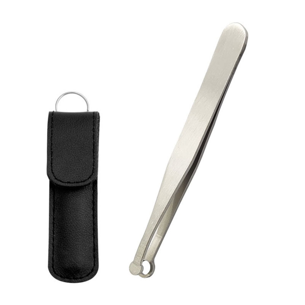 Precision Stainless Steel Nose Hair Trimmer Facial Grooming Scissors 7