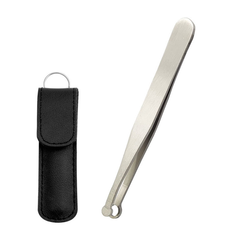 Precision Stainless Steel Nose Hair Trimmer Facial Grooming Scissors 7