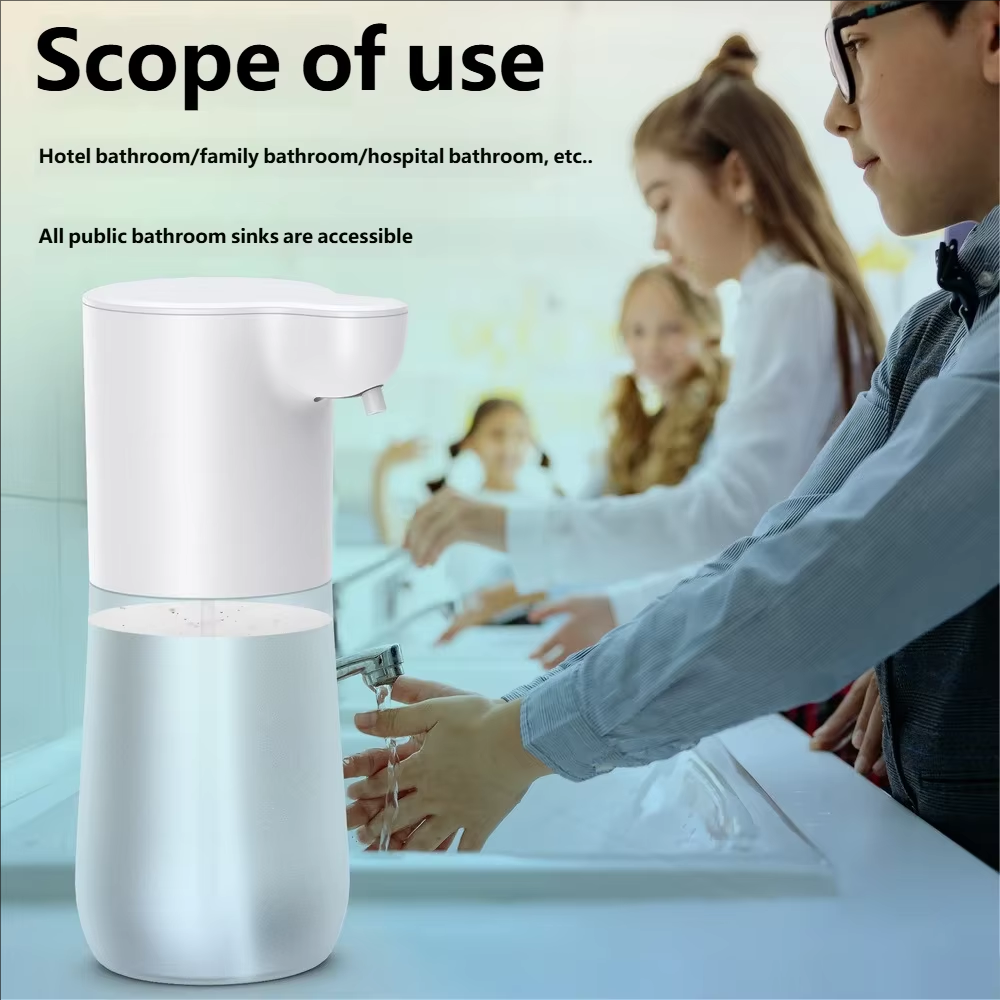 Smart Touchless Soap Dispenser USB Rechargeable Automatic Foam Sanitizer