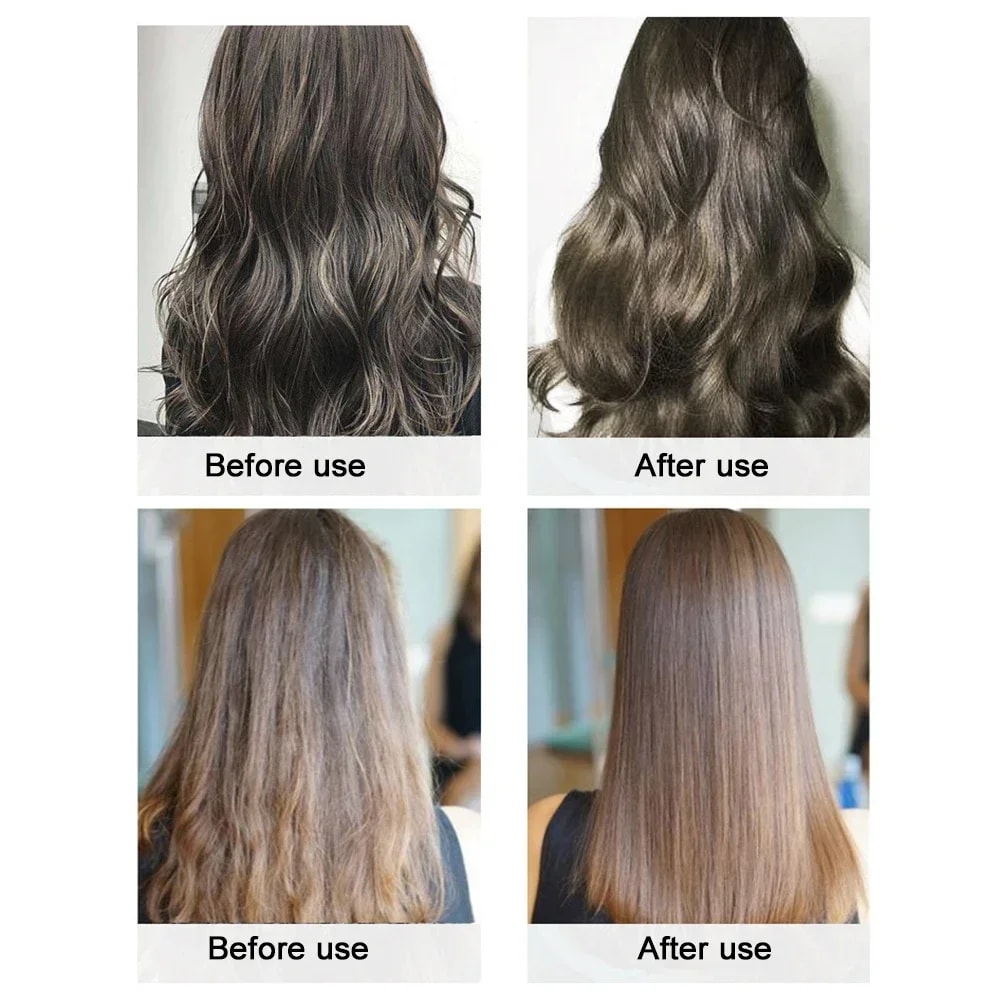 Keratin Hair Repair Mask for Damaged Frizzy Hair Color Protection Deep Treatment