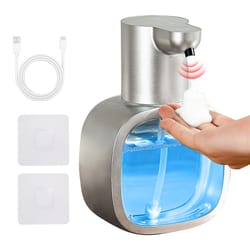 smart wall mounted automatic soap dispenser touchless foam sensor rechargeable