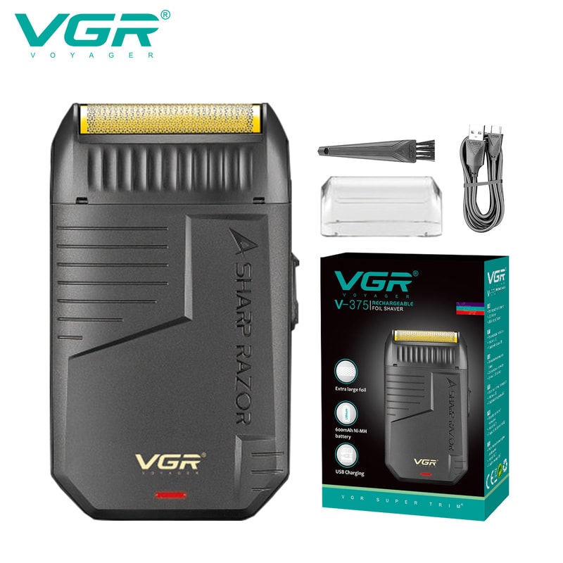 Rechargeable Electric Shaver Beard Trimmer For Men Precision Finishing Razor 0