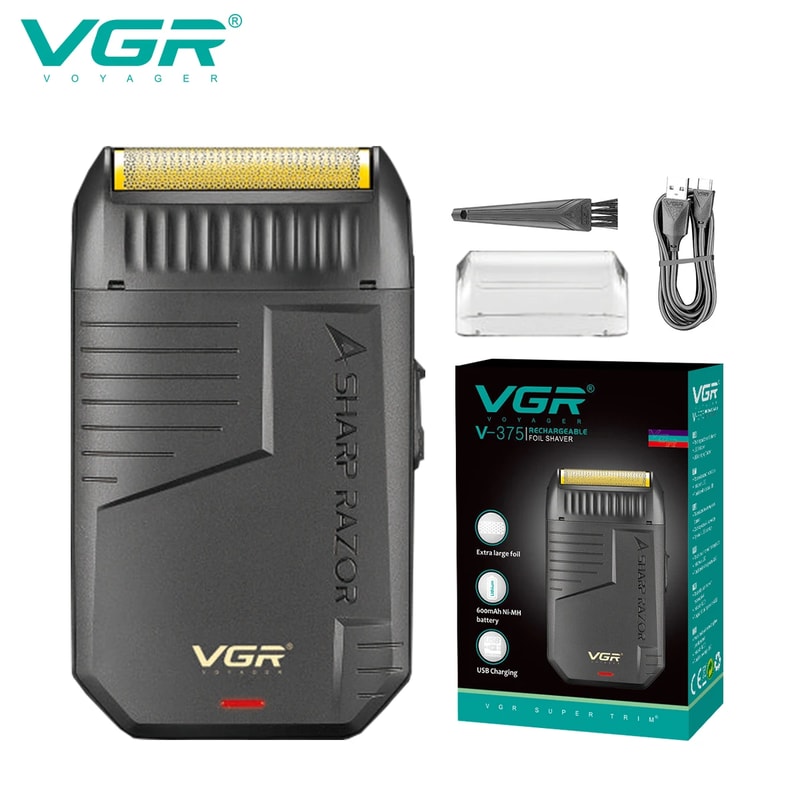 Rechargeable Electric Shaver Beard Trimmer For Men Precision Finishing Razor 6