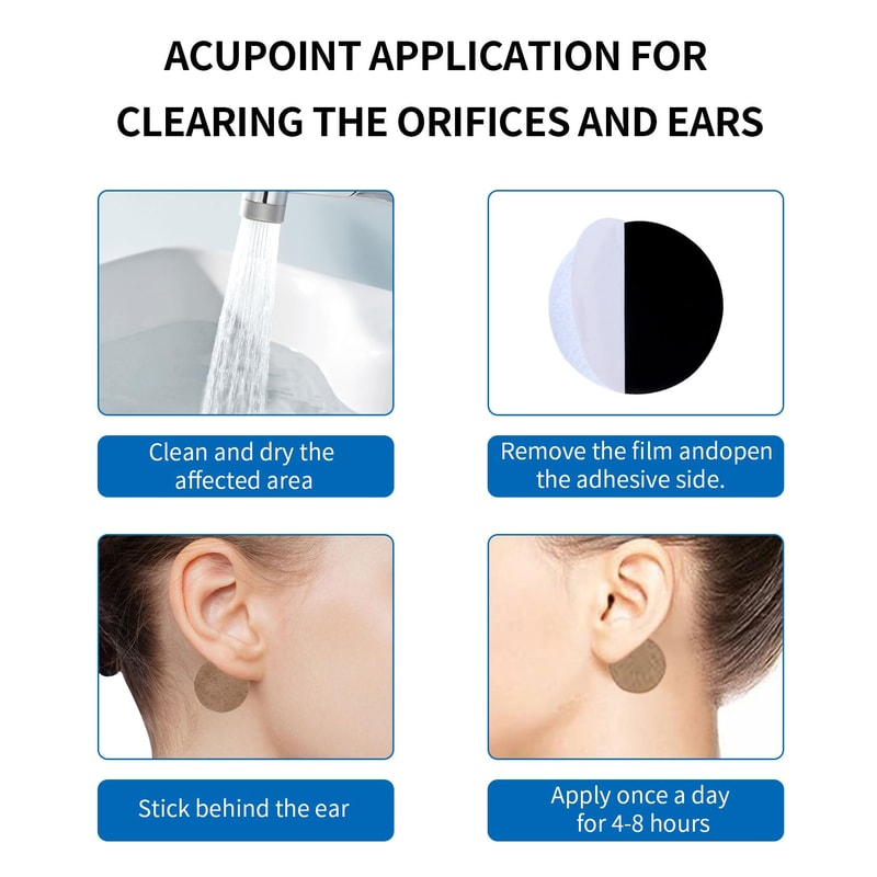 Tinnitus Relief Patch For Ear Ringing Sleep Support Natural Nerve Soothing Ear Care 5