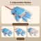 Air Compression Hand Massager Glove with Heat & Vibration for Finger Wrist Pain Relief