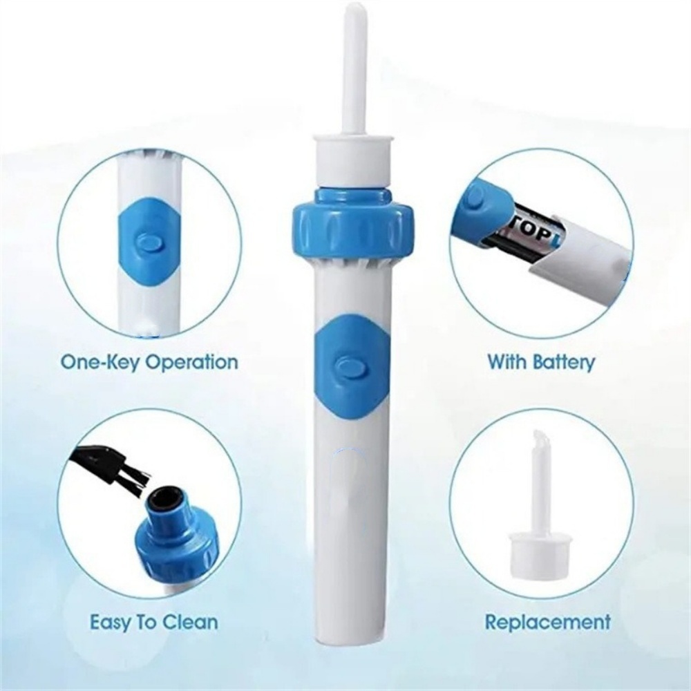 Electric Ear Cleaner with Suction Safe ear wax removal tool for Kids and Adults