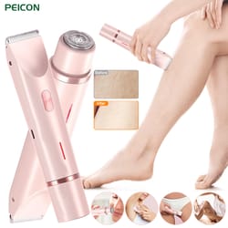precision electric razor for women facial & body hair remover bikini trimmer