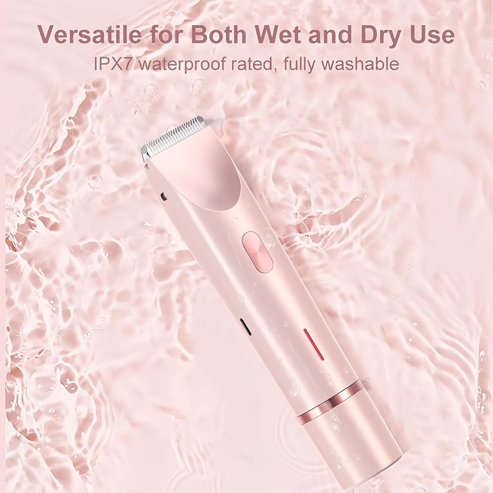 Precision Electric Razor for Women Facial & Body Hair Remover Bikini Trimmer