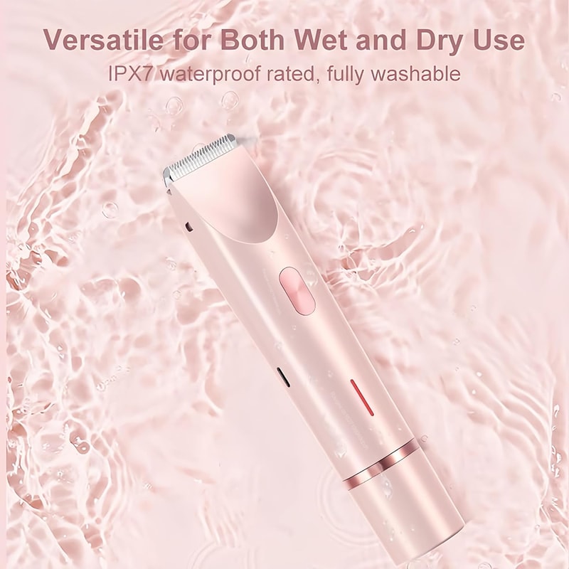 Precision Electric Razor for Women Facial & Body Hair Remover Bikini Trimmer
