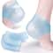 Silicone Gel Heel Cups For Plantar Fasciitis Relief And Cracked Heel Protection 0