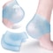 Silicone Gel Heel Cups For Plantar Fasciitis Relief And Cracked Heel Protection 0
