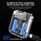 Dual Head Mini Electric Shaver Portable Waterproof Beard Trimmer USB Rechargeable Razor 3