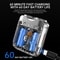 Dual Head Mini Electric Shaver Portable Waterproof Beard Trimmer USB Rechargeable Razor 3