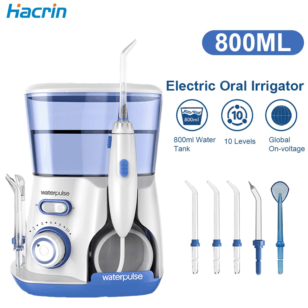 Advanced Water Flosser Oral Irrigator High Pressure Teeth Cleaner with Tips