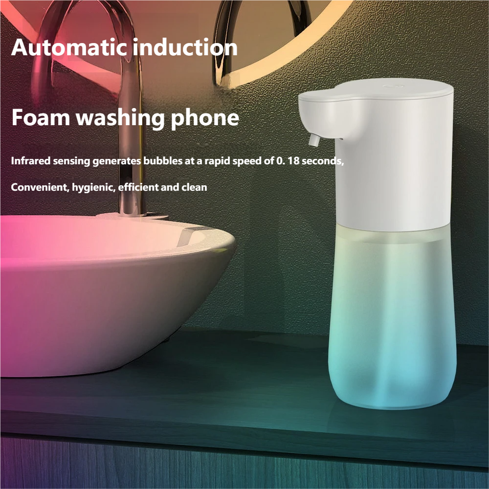 Smart Touchless Soap Dispenser USB Rechargeable Automatic Foam Sanitizer 1