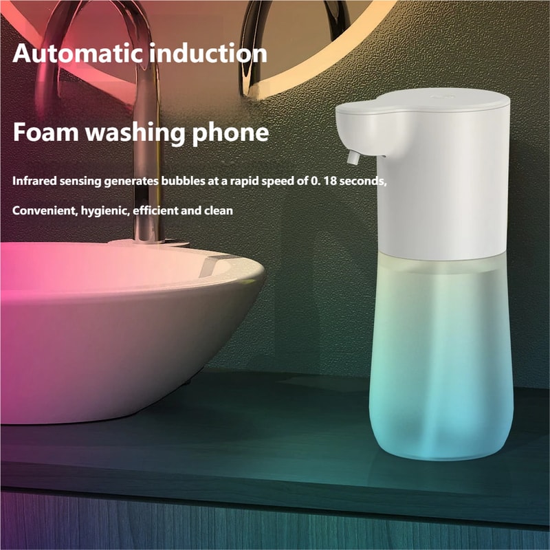 Smart Touchless Soap Dispenser USB Rechargeable Automatic Foam Sanitizer 1