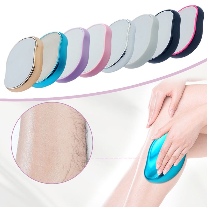 Crystal Hair Removal Eraser Painless Reusable hair removal tool for Smooth Skin