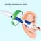 Piece Ear Cleaning Kit With Soft Spiral Tips Portable Ear Wax Removal Tool Set 4