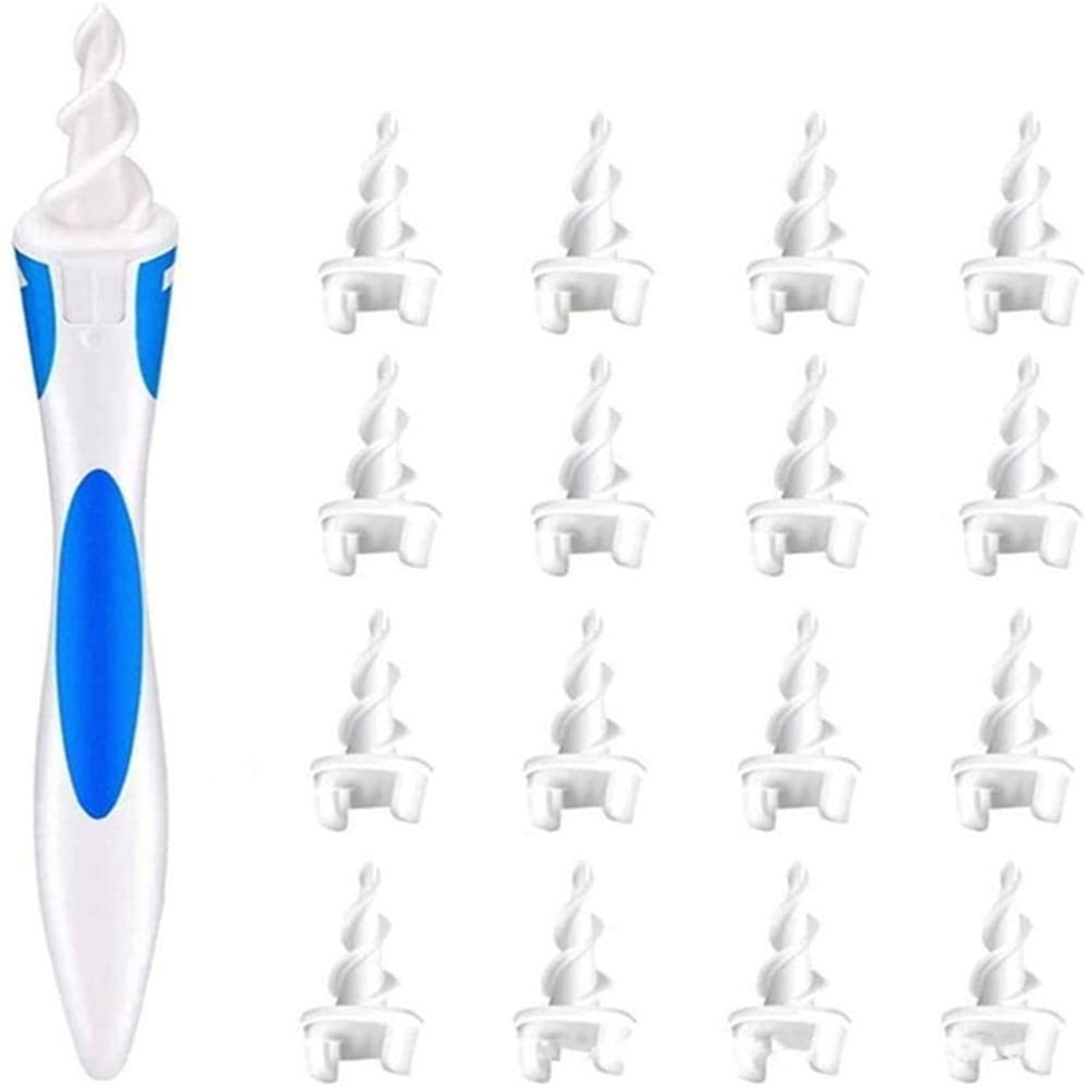 Piece Ear Cleaning Kit With Soft Spiral Tips Portable Ear Wax Removal Tool Set 7