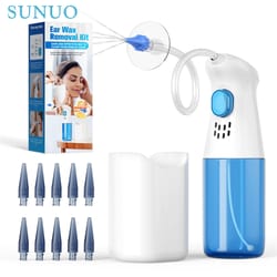 advanced ear irrigation cleaning kit for safe ear wax removal and gentle ear cleaning kit use