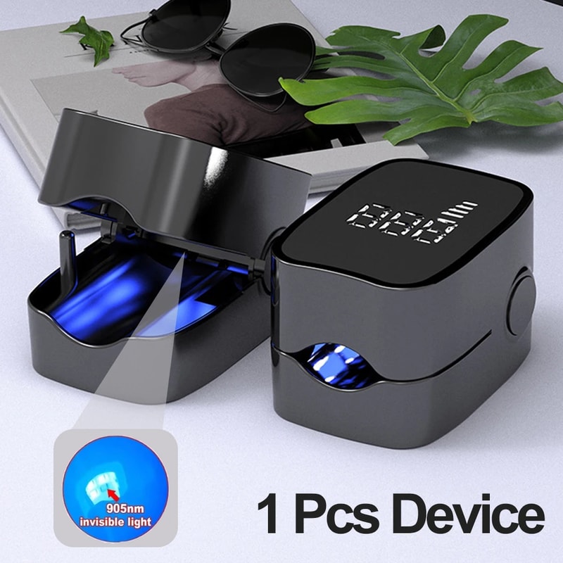 Laser Nail Fungus Treatment Device With Blue Light Therapy USB Rechargeable Onychomycosis Care 6