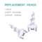 Silicone Ear Wax Remover Kit with Tips Safe Ear Cleaner Tool for Easy Hygiene