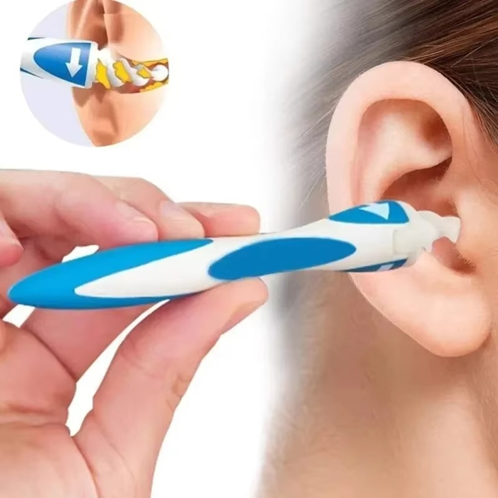 Silicone Ear Wax Remover Kit with Tips Safe Ear Cleaner Tool for Easy Hygiene