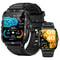 Bluetooth Calling Smartwatch Fitness Tracker with Heart Rate & Blood Oxygen Monitor