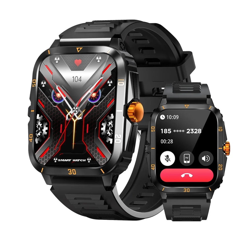 Bluetooth Calling Smartwatch Fitness Tracker with Heart Rate & Blood Oxygen Monitor