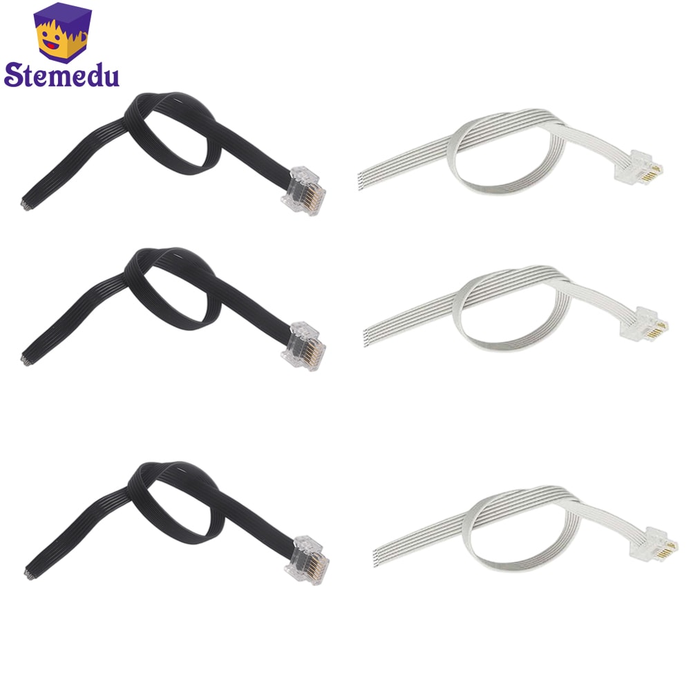 Crystal Connector Cable for LEGO WeDo Motor Repair Wire with Metal Pins