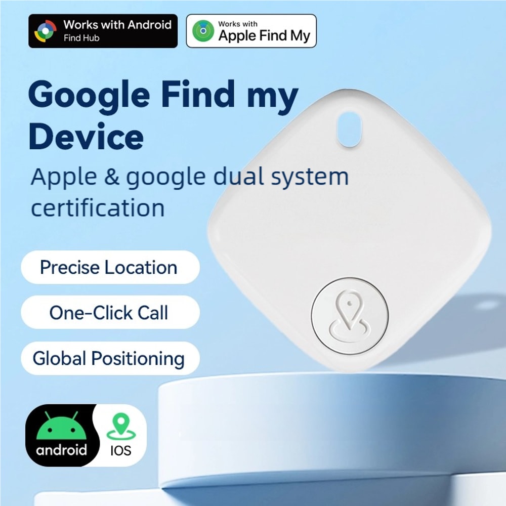 Smart Bluetooth GPS Tracker for Kids Pets Keys Wallet Real Time Anti Lost Locator for iOS Android