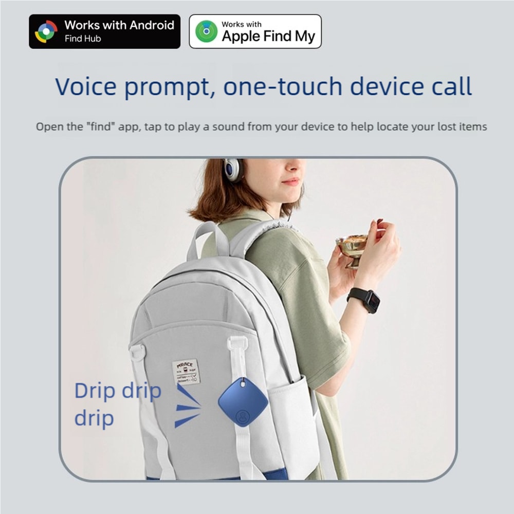 Smart Bluetooth GPS Tracker for Kids Pets Keys Wallet Real Time Anti Lost Locator for iOS Android