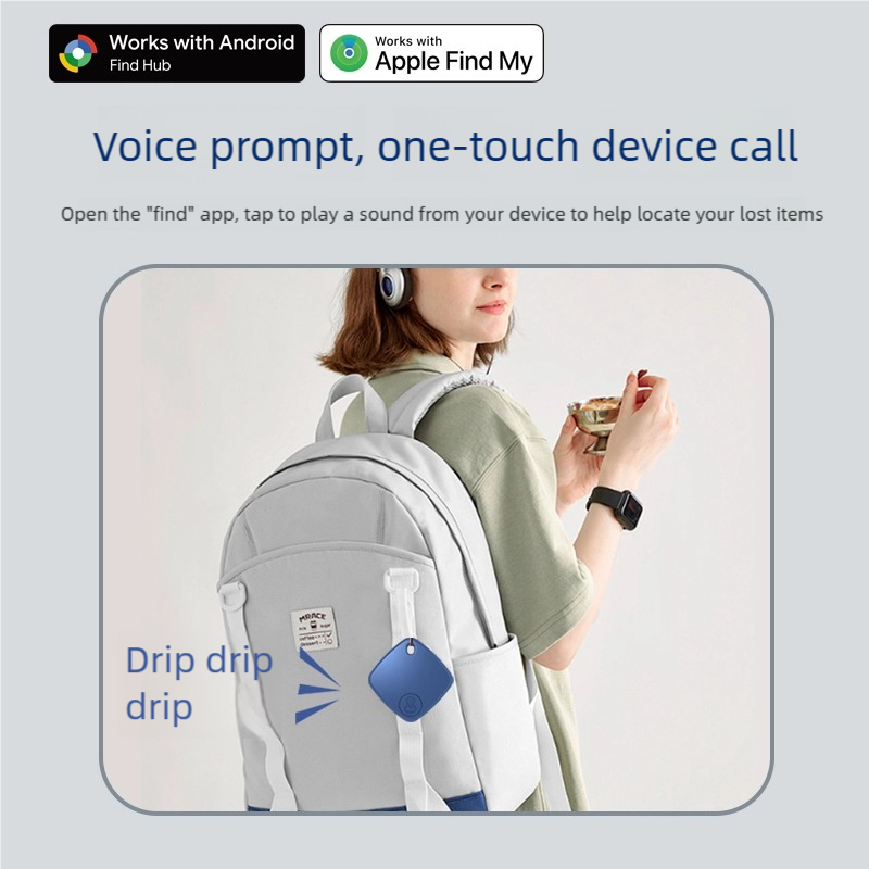 Smart Bluetooth GPS Tracker for Kids Pets Keys Wallet Real Time Anti Lost Locator for iOS Android