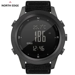 north edge apache outdoor digital watch with altimeter barometer compass