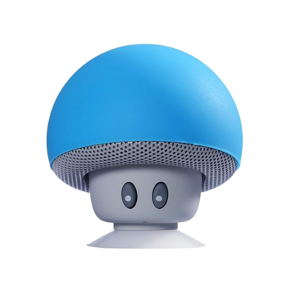Portable Waterproof Bluetooth Speaker with Suction Cup Powerful Bass Range for Outdoor Adventures