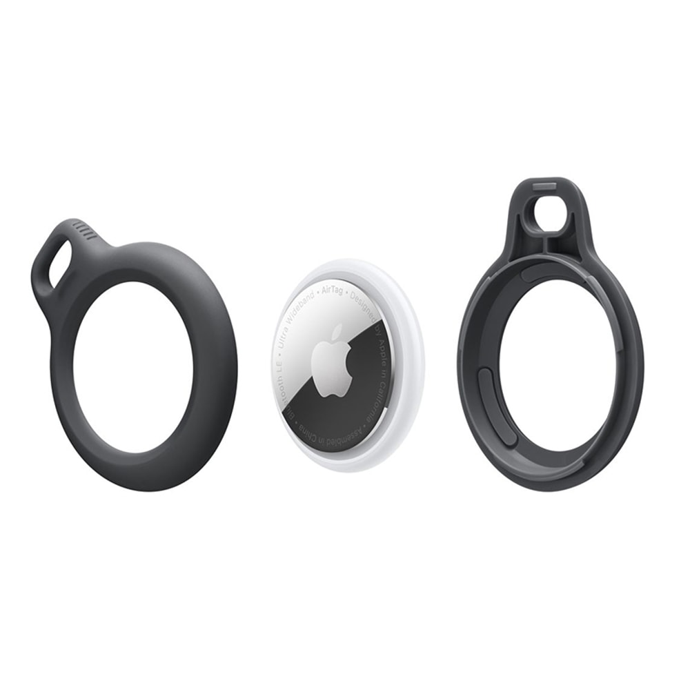 Silicone AirTag Dog Collar Holder Keychain Case Anti Loss Protective Cover 1