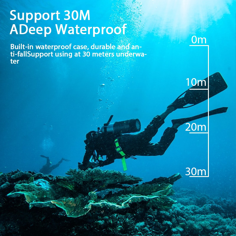 Waterproof Action Camera For Helmet Sports Diving And Outdoor Adventures 2