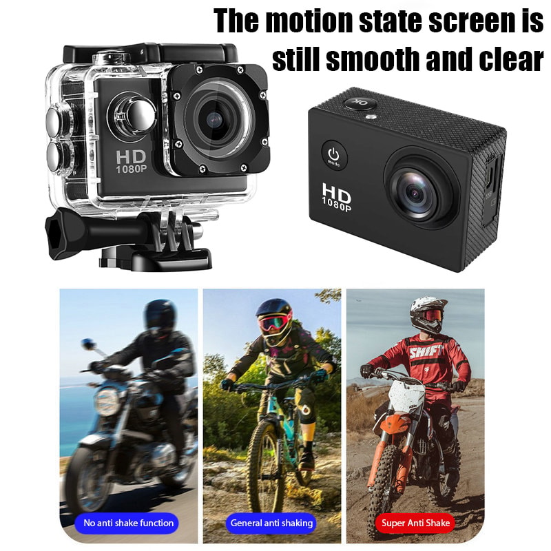 Waterproof Action Camera For Helmet Sports Diving And Outdoor Adventures 5