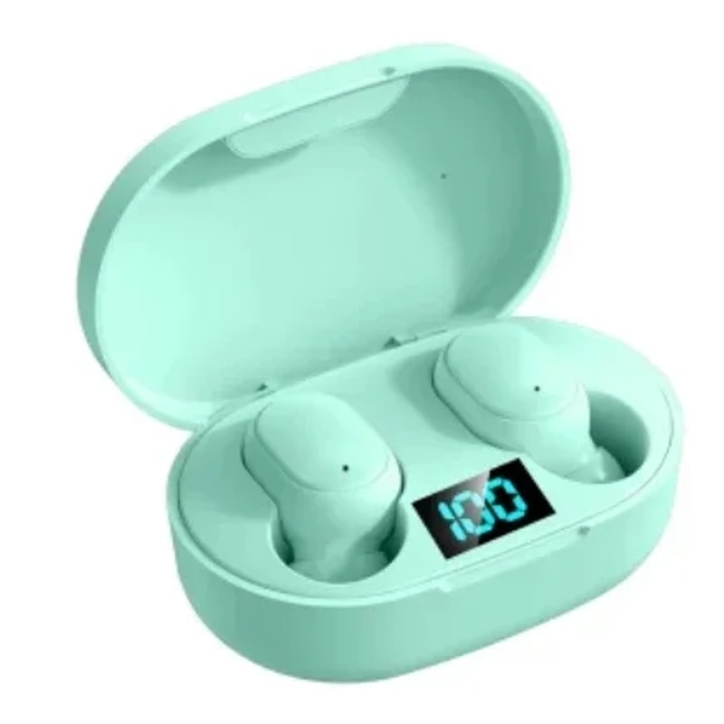 Wireless Earbuds with Noise Cancelling & LED Display Charging Case