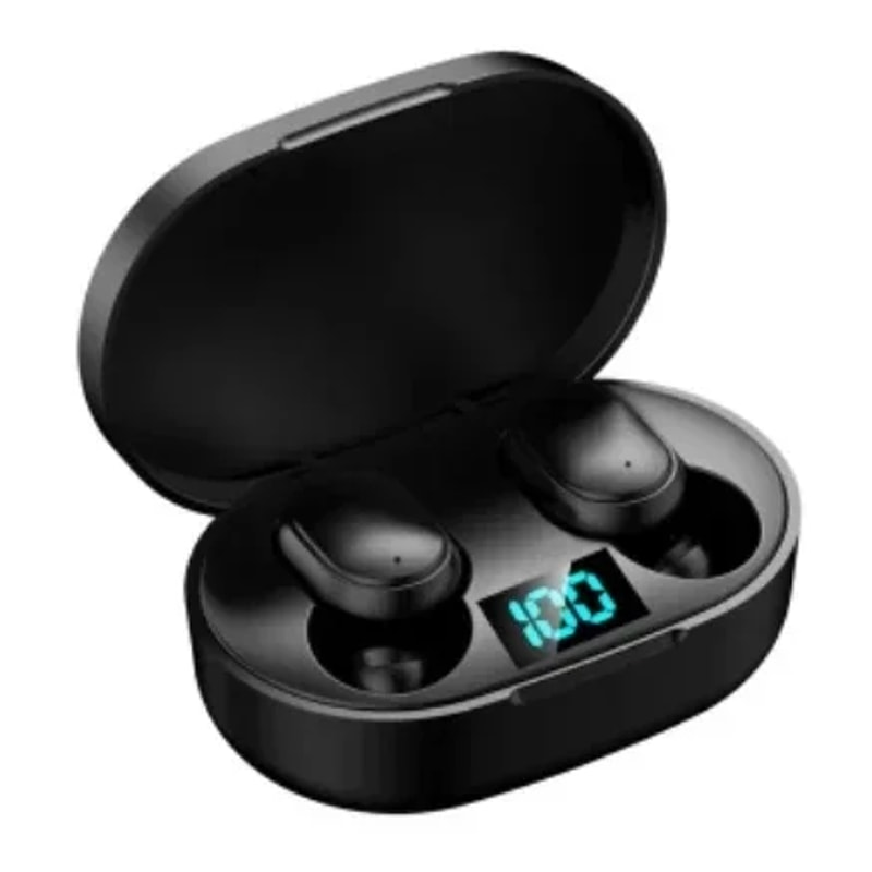 Wireless Earbuds with Noise Cancelling & LED Display Charging Case