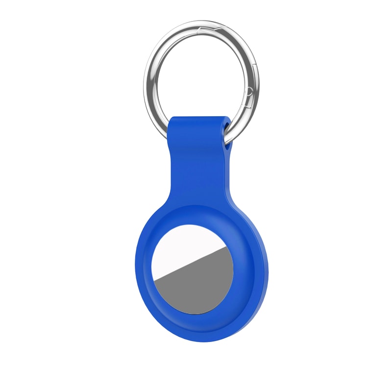 Silicone AirTag Case With Keychain Anti Scratch Protective Cover For Apple AirTag 4