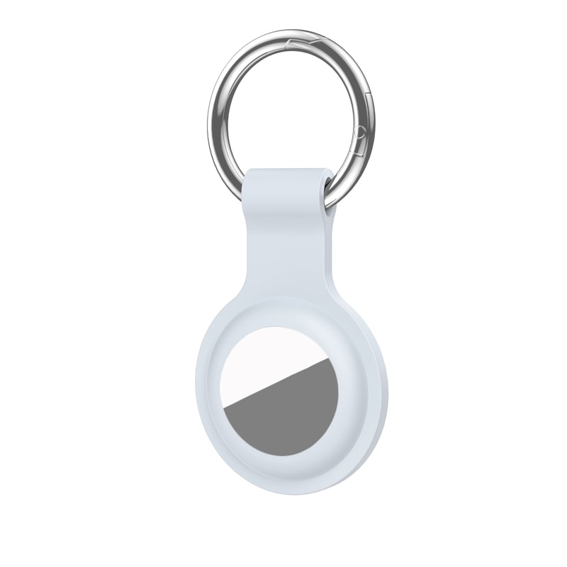 Silicone AirTag Case With Keychain Anti Scratch Protective Cover For Apple AirTag 8