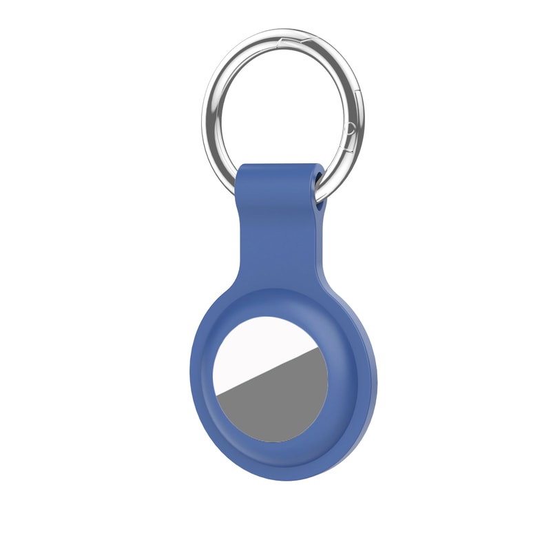 Silicone AirTag Case with Keychain Anti Scratch Protective Cover for Apple AirTag