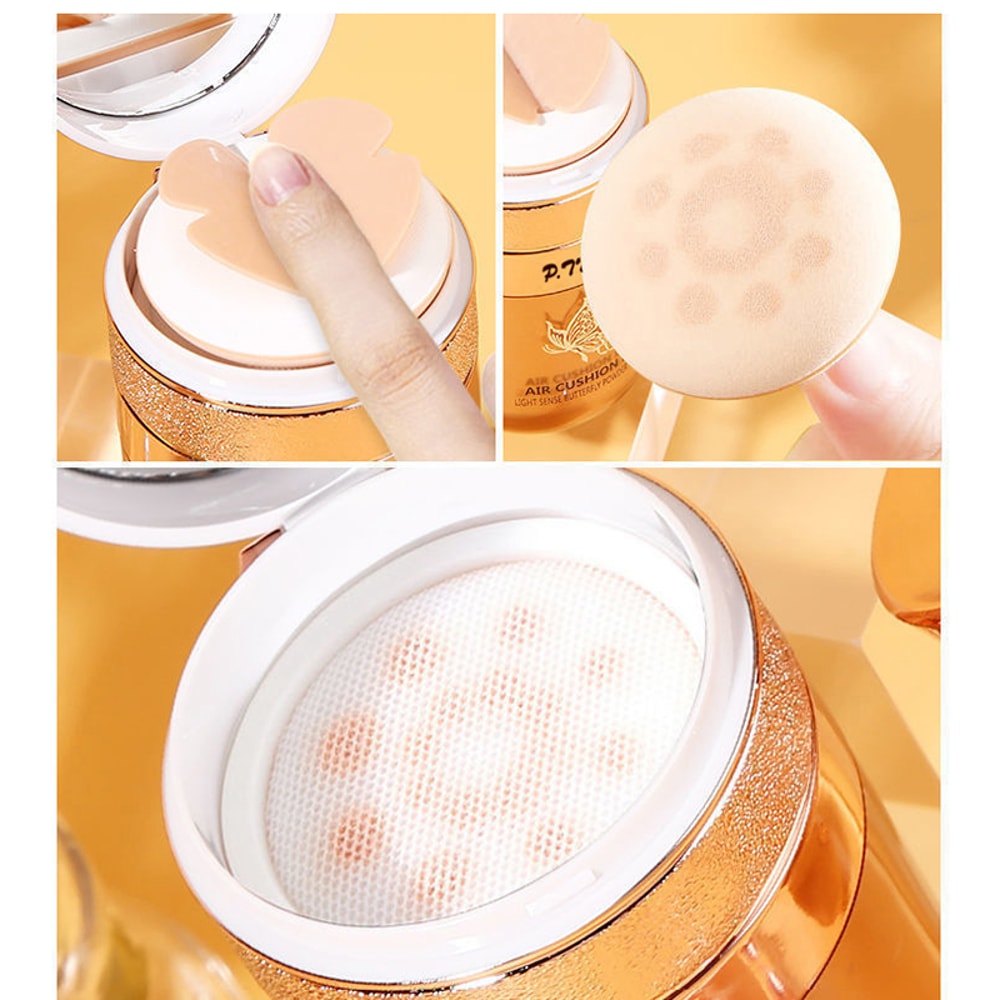 Butterfly Air Cushion BB Cream Foundation Oil Control Waterproof Concealer 3