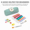 Ergonomic Crochet Hook Set Extra Long Kit With Soft Grip Crochet Needles For Beginners Pros 1