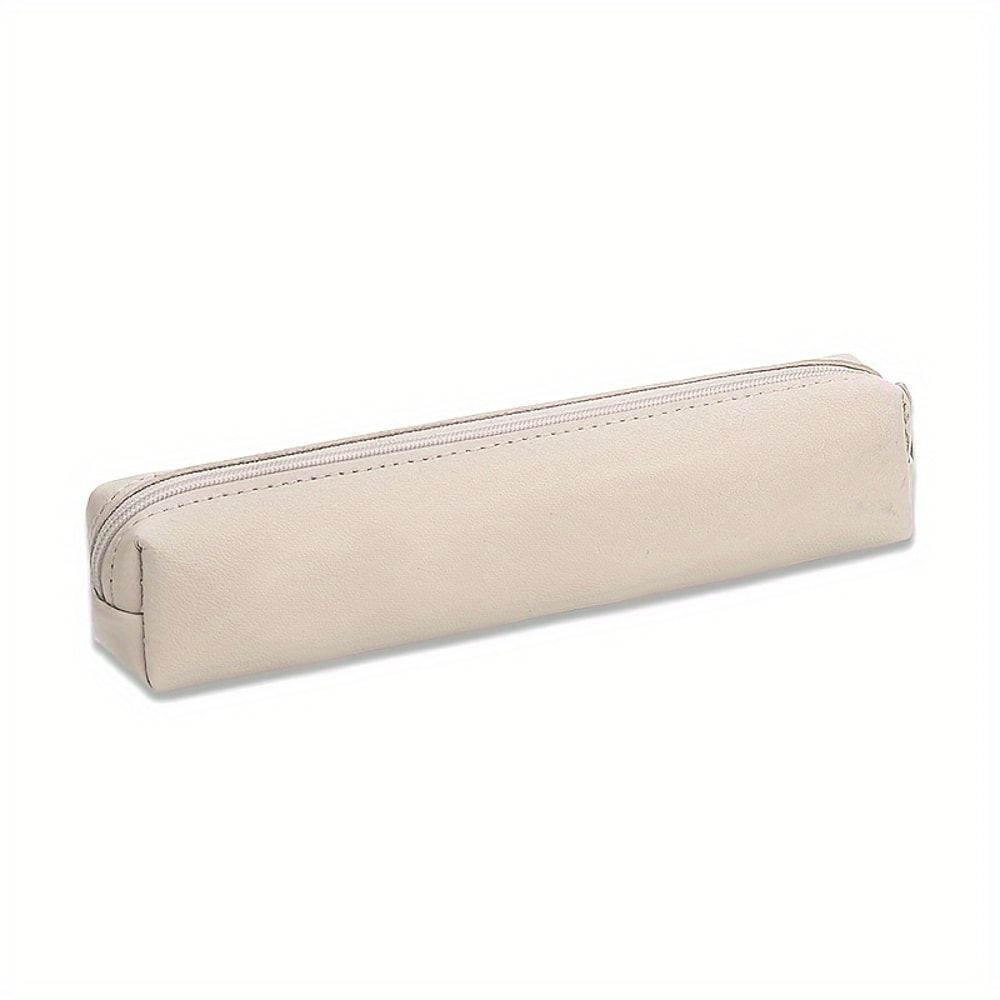 Mini Faux Leather Makeup Pencil Case Portable Cosmetic Organizer Pouch 5