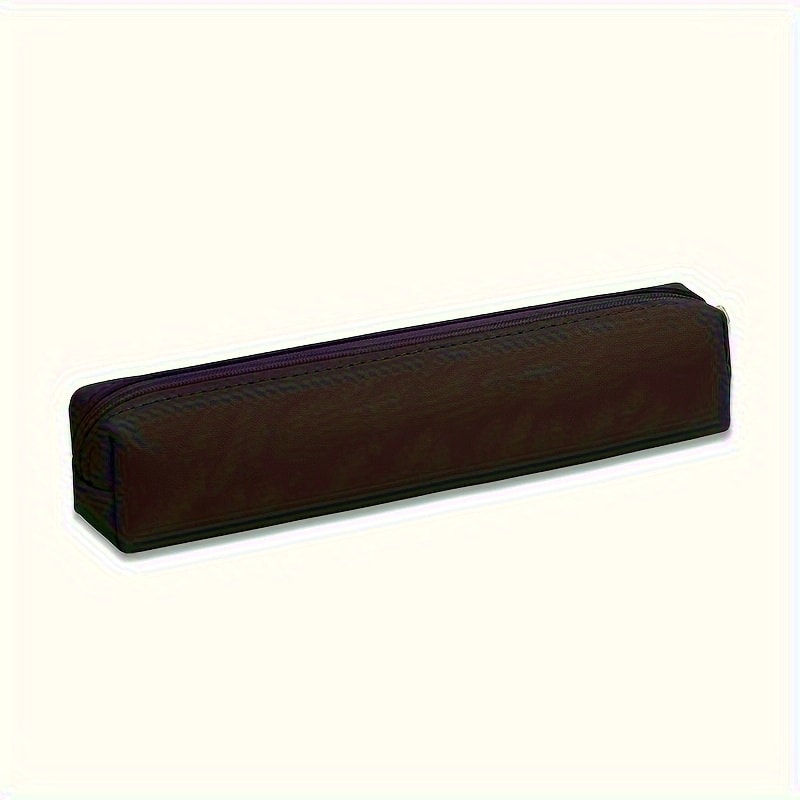 Mini Faux Leather Makeup Pencil Case Portable Cosmetic Organizer Pouch 7