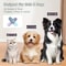 Silicone Finger Pet Toothbrush for Dogs & Cats Gentle Oral Care Cleaner