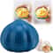 Manual Rotary Garlic Chopper Cute Garlic Shape Mini Food Grinder for Chili Ginger Garlic