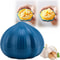 Manual Rotary Garlic Chopper Cute Garlic Shape Mini Food Grinder for Chili Ginger Garlic